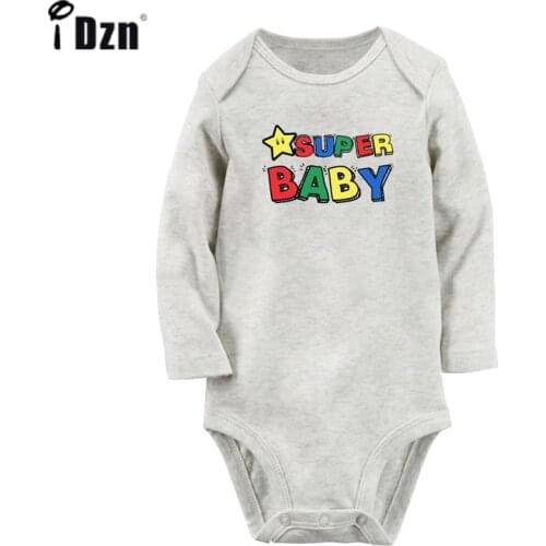 Cartoon Cute stars super baby boy girl Reindeer Merry Christmas Design Newborn Baby Gowns Suit Toddler Bodysuit Onesies Jumpsuit
