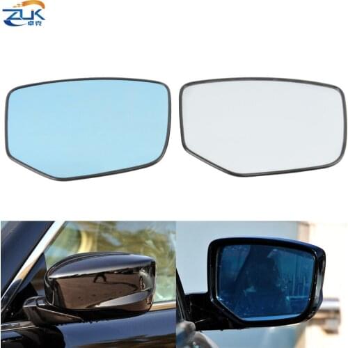 ZUK Left Right Heated Exterior Rearview Mirror Glass Mirror Lens For HONDA ACCORD Asian 2008-2013 CP1 CP2 CP3 Without Lamp Type
