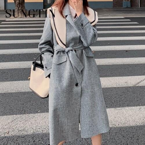 Sungtin Women's Wool Coats