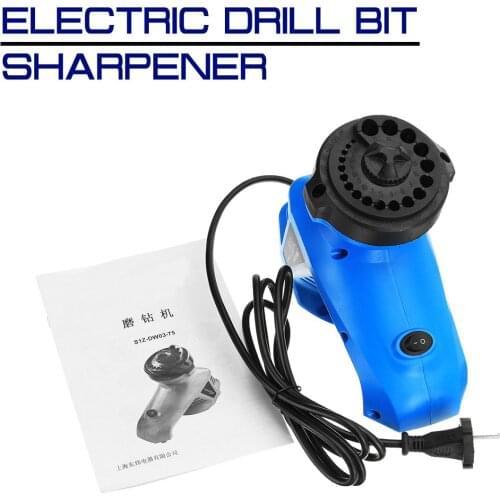 Electric Drill Bit Sharpener Twist Drill Grinding Machine Drill Grinder 3-12mm 220V Drill Milling Machine