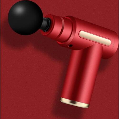 USB Charge Mini Fascial Massage Gun Deep Muscle Massager Muscle Pain Body Neck Massage Exercising Relaxation Slimming Shaping