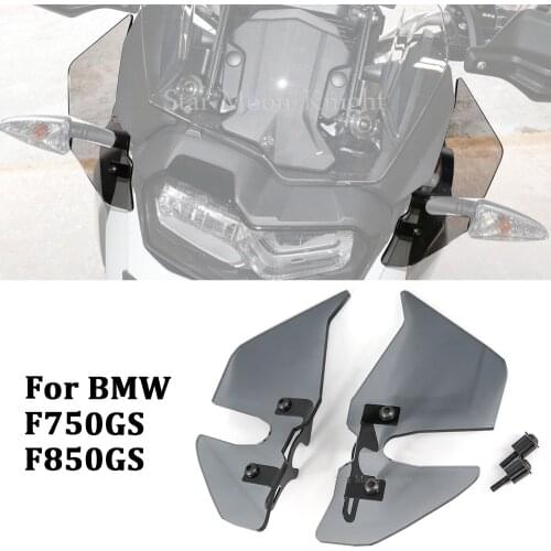 For BMW F750GS F850GS F 850 GS 750 2018-up 2019 2020 Motorcycle Windshield Wind Side Deflector Handshield Front wind deflector