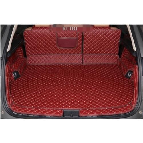 High quality! Full set car trunk mats for Lexus NX 300 2020 waterproof boot carpets cargo liner luggage mats for NX300 2019-2014