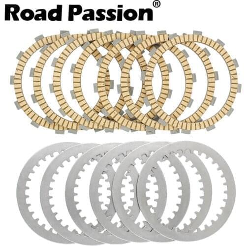 Road Passion Motorcycle Engine Parts Clutch Friction Plates & Steel Plate For BMW G650X G650GS G 650 X G 650 GS G650X G650 GS