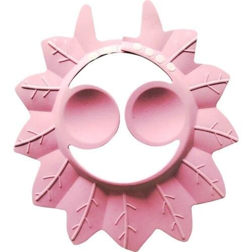 10pc/lot Newborn Baby Adjustable Shower Cap Boys Girls Soft Bathing Cap Topee Sunhat