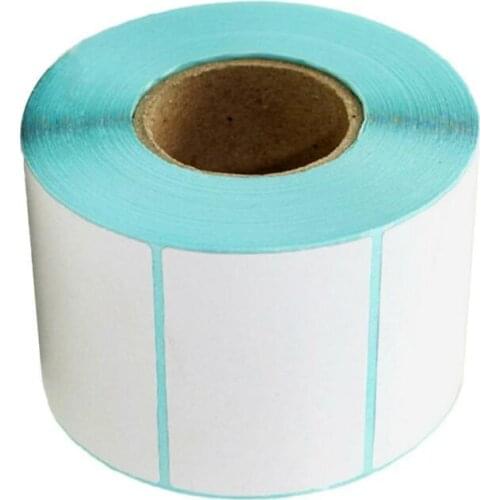 70x50mm continuous label paper adhesive sticker roll Label Direct Print Waterproof Print Supplies 500pcs/Roll
