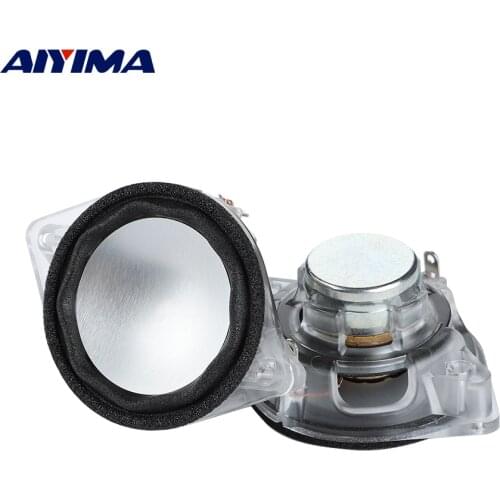 AIYIMA 1.75 INCH 45mm Auido Speaker Unit Full Range Frequency 4Ohm 6W Long Stroke Loudspeaker For Harman Karton DUET Repair DIY