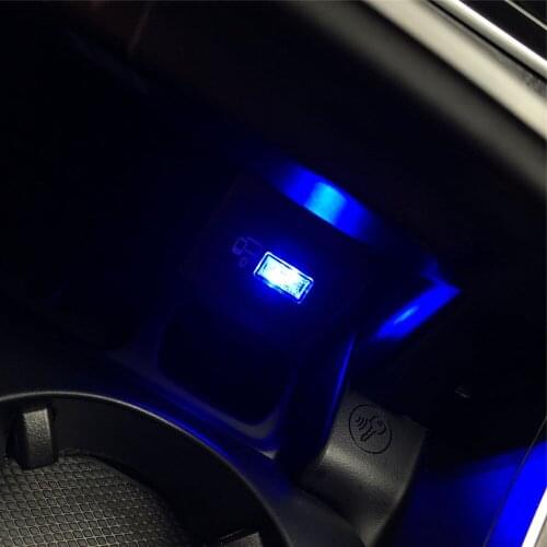 Car USB LED Atmosphere Lamp for Chrysler 200 300C Aspen Pacifica PT Cruiser Sebring Town Country Ypsilon Delta Portal 700C