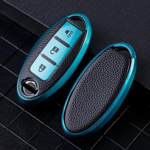 Car Remote Key Case Cover For Nissan Rogue XTrail T32 T31 Qashqai J11 J10 Kicks Tiida Pathfinder Murano Juke Versa Note Infiniti