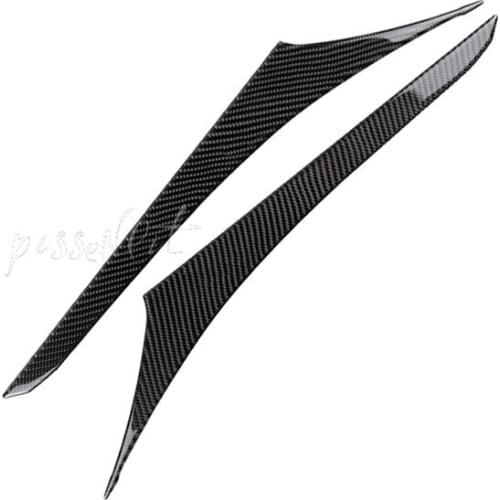Carbon Fiber Car Rear Exhaust Vent Decorative Panel Car Sticker 3D for Lexus IS250 300H Auto Interior Car Styling Accessories