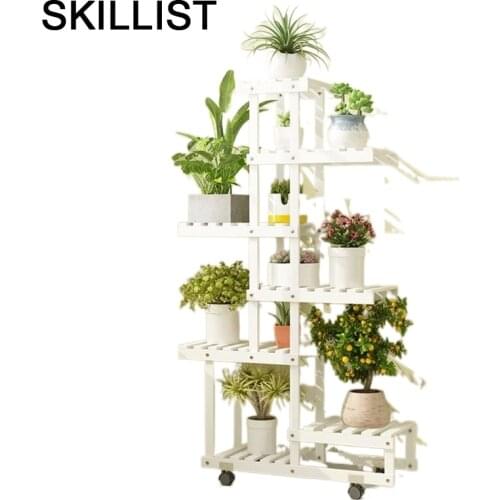 Varanda Huerto Urbano Madera Estanteria Jardin Wood For Stojaki Pot Balcony Outdoor Flower Stand Stojak Na Kwiaty Plant Shelf