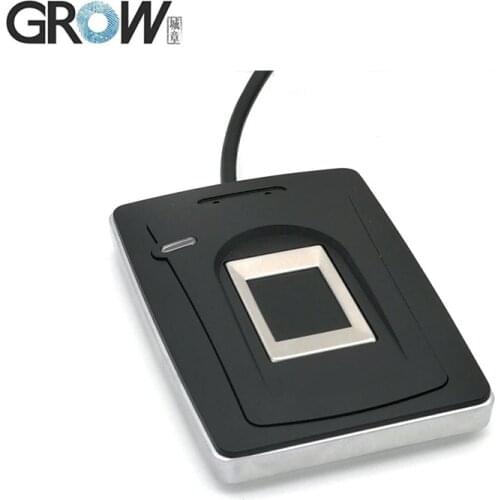 GROW R105 Biometric Desktop Big Size Capacitive USB Fingerprint Reader With Free SDK