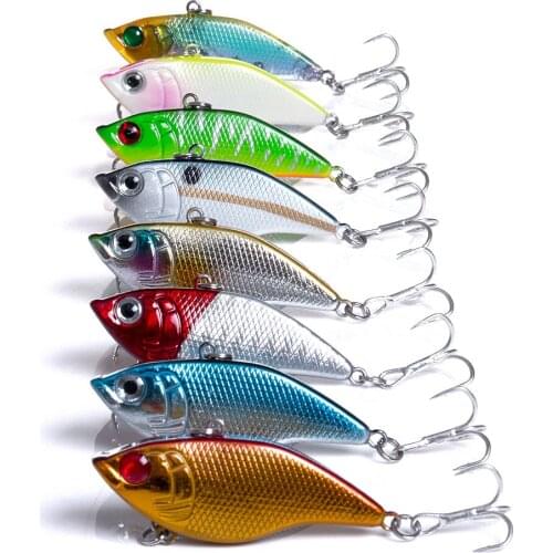 ThunderShower 50mm 15g Sinking Vibration Fishing Lure Plastic VIB Artificial Hard Bait