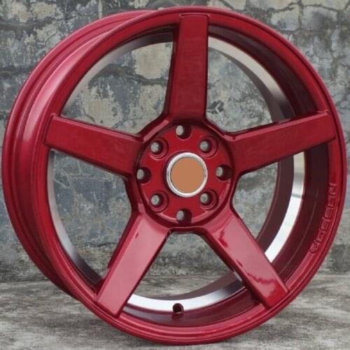 Red Color CV3 16 Inch 16x7.5 16X8.0 4X100 4X114.3 Car Alloy Wheel Rims