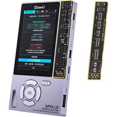 New Qianli Apollo 6 In 1 Restore Detection Device for 11 Pro Max XR XSMAX XS 8P 8 7P 7 True Tone Battery Headset Baseband Repair