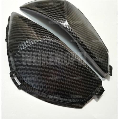 Carbon Fiber Painted Fairing Motorcycle Left Right Tank Side Cover panel For Fit HONDA CBR1000RR 2008 2009 2010 2011