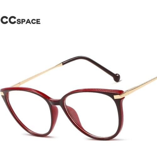 48316 Round Cat Eye Anti Blue Light Women Optical Glasses Frames TR90 Men Fashion Computer Eyeglasses