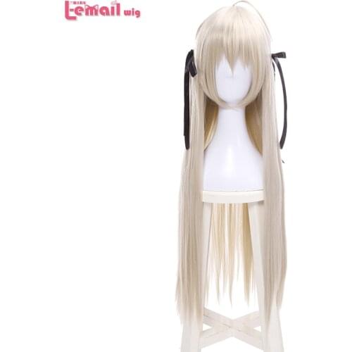 L-email wig New Yosuga no Sora In solitude Sora Kasugano Cosplay Wigs 80cm Long Straight Synthetic Hair Perucas Cosplay Wig