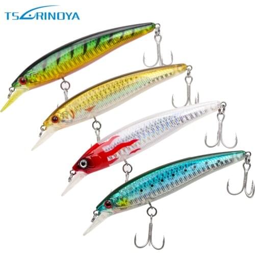 Tsurinoya DW03 110mm/13g (4.33in/0.46oz) Fishing Lure Max Diving Depth 1.5-2 Meters Jerk Bait Minnow