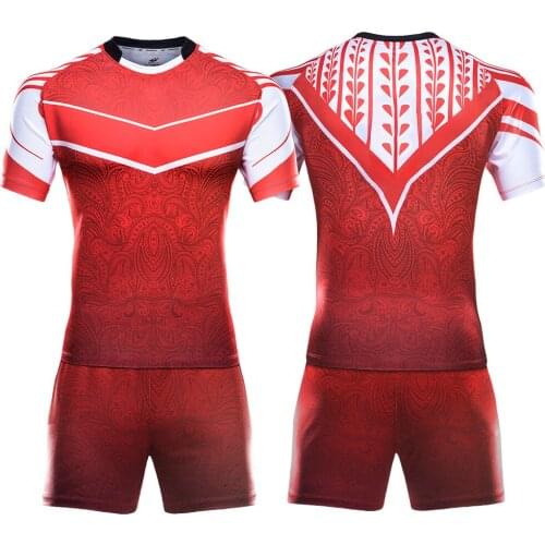 Professionalized Wholesale Custom Rugby Uniform Suit Clothes Design Your Own Sublimation Rugby Jerseys Shirts Printing