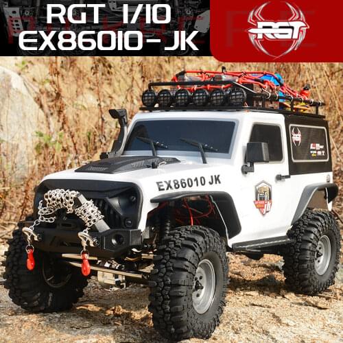 RGT 1/10 RC RTR EX86010-JK Off-road Monster Crawler Climbing Car Electric 4WD Remote Control Model Cars Toys Boy Gift 86010 JK
