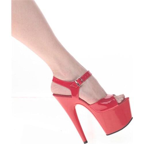 Summer sexy 15 cm heel sandals, Roman style shoes, fashion models stage show sandals