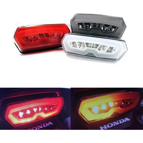 Motorcycle Knight Turn Signal Tail Light Brake Stop Running Indicator Integrated LED for Honda GROM MSX125 CBR650F CTX700 new
