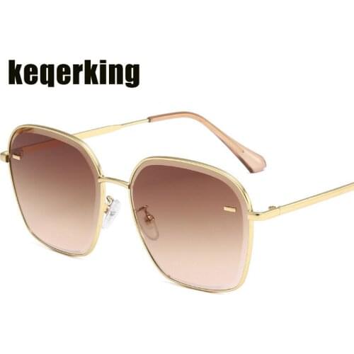 Fashion Square Sunglasses Women 2020 Brand Designer Luxurious Retro Metal Sunglasses Men Glasses oculos feminino