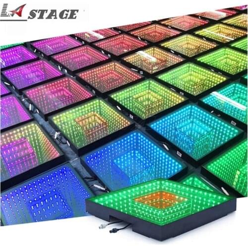 Wedding Decorations Light 3D Mirror Dj Led Dance Floor For Sale