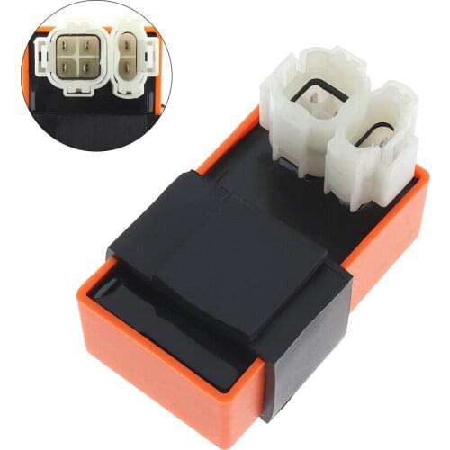 Universal Plastic + Metal Racing Performance AC 6P CDI BOX Fit for Scooter Off-Road Vehicle ATV ATV GY6 125CC 150CC