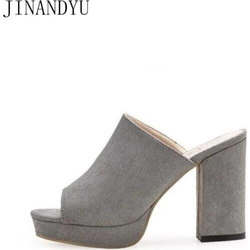 High Heels Shoes Plattforms Summer Women Sandals Chunky Heels Ladies Shoes and Sandals Fish Mouth Sandals Women Shoes High Heel