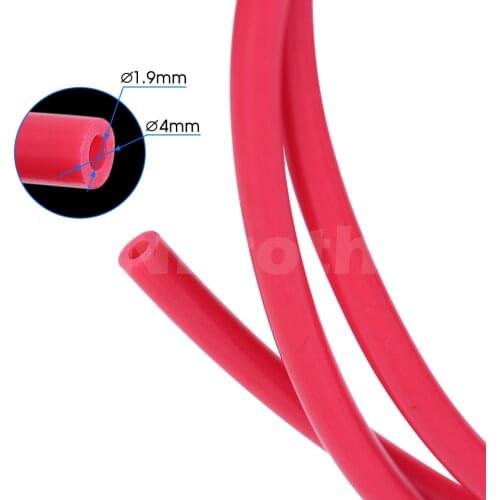 1M PTFE Tube TL-Feeder hotend Rostock Bowden Extruder 1.75mm Filament ID 2mm OD 4mm Cloned Capricornus Tube for Ender 3