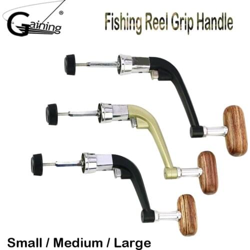1PCS Spinning Reel Handle Grip Fishing Reel Handle Rocker Arm Replacement Fishing Tool Stainless Steel