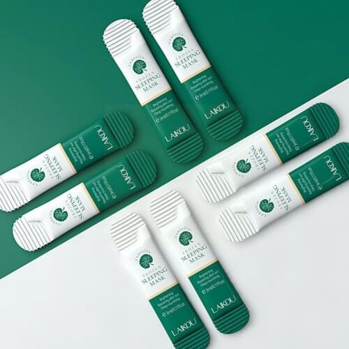 1pc Centella Asiatica Jelly Face Mask Moisturizing Sleep No Wash Moisturizing Pores Shrink Care Whitening Mask Nourishing M8G4