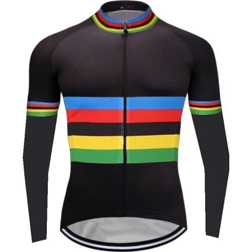 2020 Men Motocross Cycling Jersey Bicycle Long Shirt Bike Downhill Wear Clothing Sleeve Team Road Mountain Jacket Tight Top