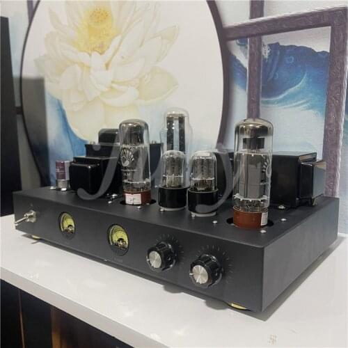 2021 new EL34 high-power 2x10w fever tube tube amplifier tube rectifier single-ended class A power amplifier kit