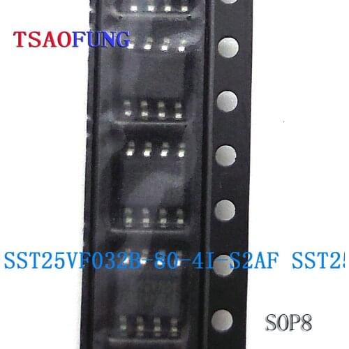 5Pieces SST25VF032B-80-4I-S2AF SST25VF032B SOP8 Integrated Circuits Electronic Components
