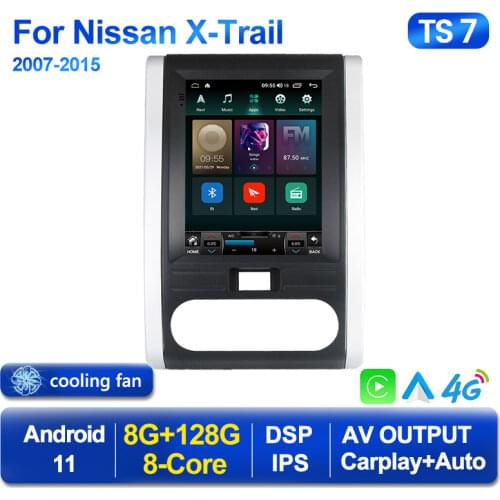 Android 11 IPS DSP Car Auto Video For Nissan X - Trail X Trail 2 T31 2007 - 2015 Car Radio Multimedia Video Player Navigation BT