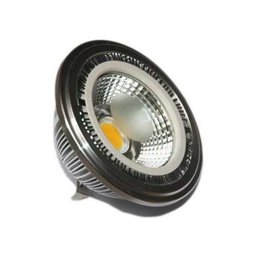 COB AR111 LED Spotlight 12W COB G53 Base 120 Degrees Warm/Nature/Cool White AR111 COB LED Bulb Lamps DC12V AC85-265V