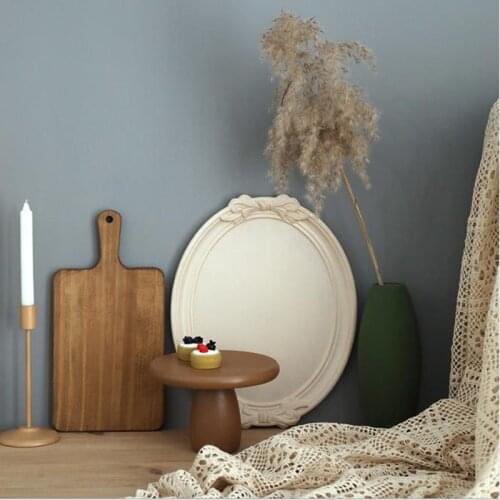 Cutelife Ins Vintage Resin Bow Round Storage Tray Multicolor s Decorative Living Room Cake Wedding Kitchen Table