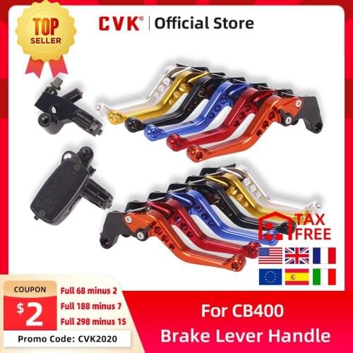 CVK Clutch Brake Lever Handle for HONDA CB400 VTEC CBR250 CBR400 NSR250 VFR NC19 NC22 MC23 MC29 MC30 Magna CB-1 Motorcycle Parts