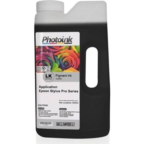 For EPSON Stylus Pro 1000 ml LIGHT BLACK LIGHT BLACK Pigment Plot 141041865