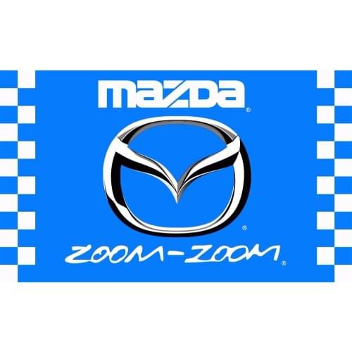 Mazda racing flag