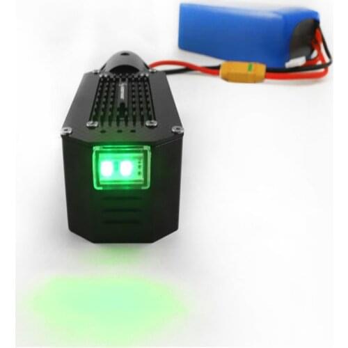 JMRRC LED external buzzer drone flashlight LED wireless light spare parts suitable for RC fixed wing light with charging cable