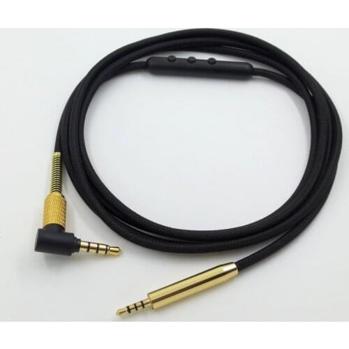 1.5m Headphone Cable for AKG Y40 Y50 Y45 LIVE 2 JBL S700 Bose ComfortQuite QC25 OE2 QC35 Replacement Headset Audio Cable 2.5mm