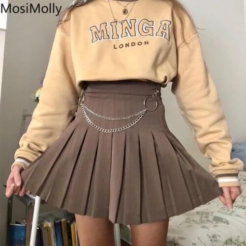 Женские плиссированные юбки Mosimolly China At AliExpress