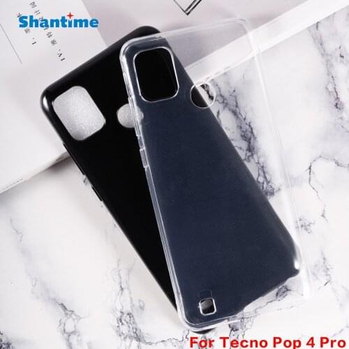 For Tecno Pop 4 Pro Gel Pudding Silicone Phone Protective Back Shell For Tecno Pop 4 LTE Soft TPU Case