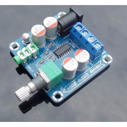 PAM8406 DC 5V USB powered 6W + 6W Desktop computer Class D digital amplifier board