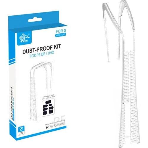 For PS5 Dust Proof Cover Case Mesh Stopper Pack Kits for PS 5 Playstation 5 Game Console Prevention Cover Dustproof Kit