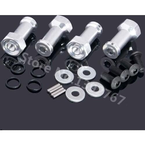 RC Car WLtoys A949 A969 A979 Upgrade Part Aluminum Alloy 12MM Hex Hub 24MM Extension Adapter For RC 1/18 Remote Control Cars